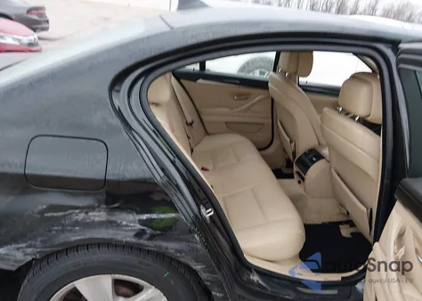 2013 BMW 528I z USA, uszkodzony, nr VIN WBAXG5C58DDY32387